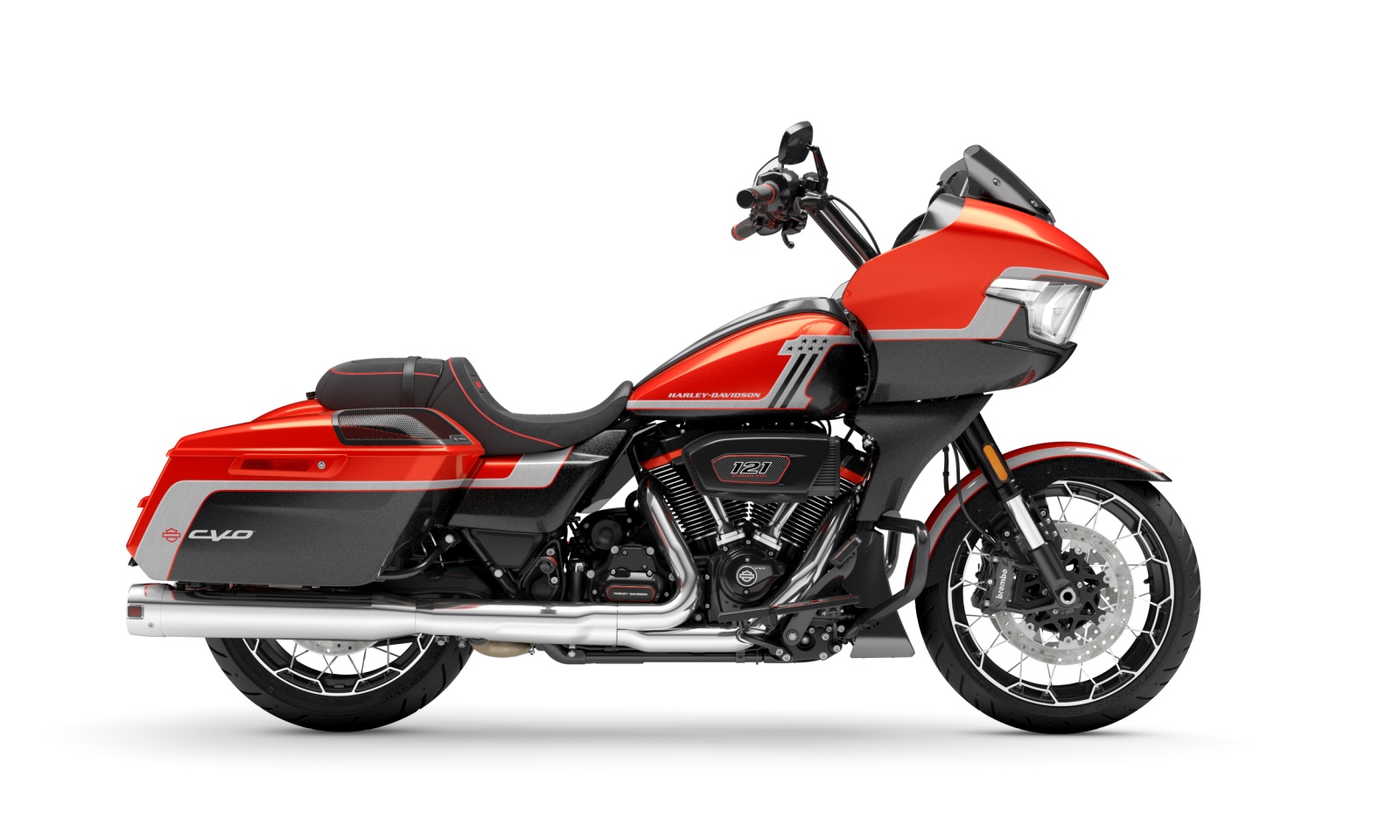 Harley Davidson CVO™ Road Glide™ - Legendary Orange - Chrome Finish