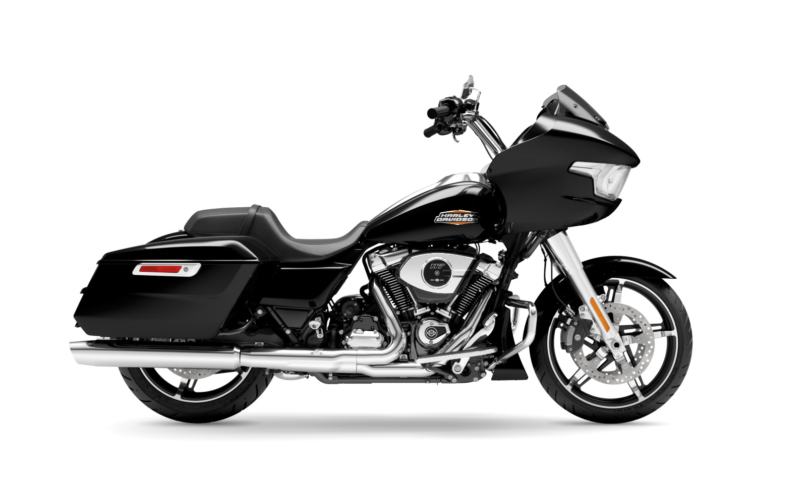 Harley Davidson Road Glide™ - Vivid Black - Chrome Finish