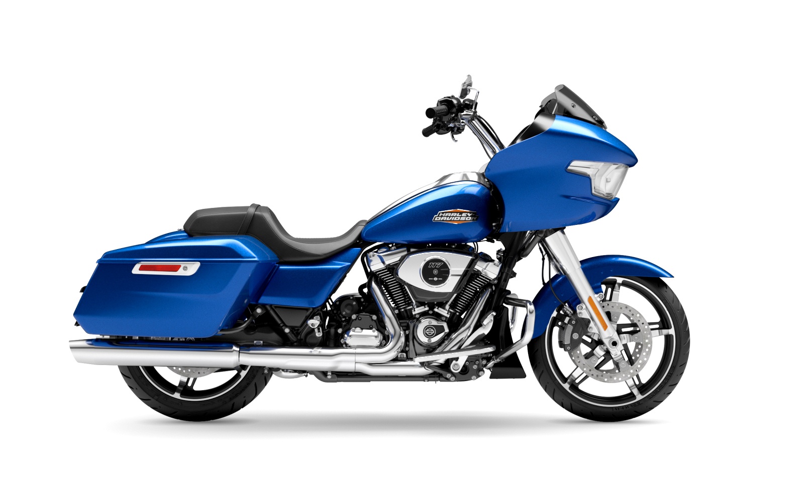 Harley Davidson Road Glide™ - Blue Burst - Chrome Finish