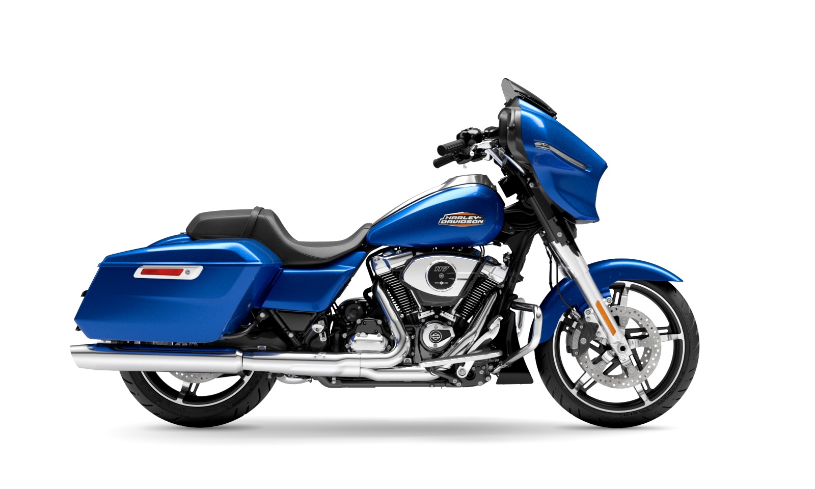 Harley Davidson Street Glide™ - Blue Burst - Chrome Finish