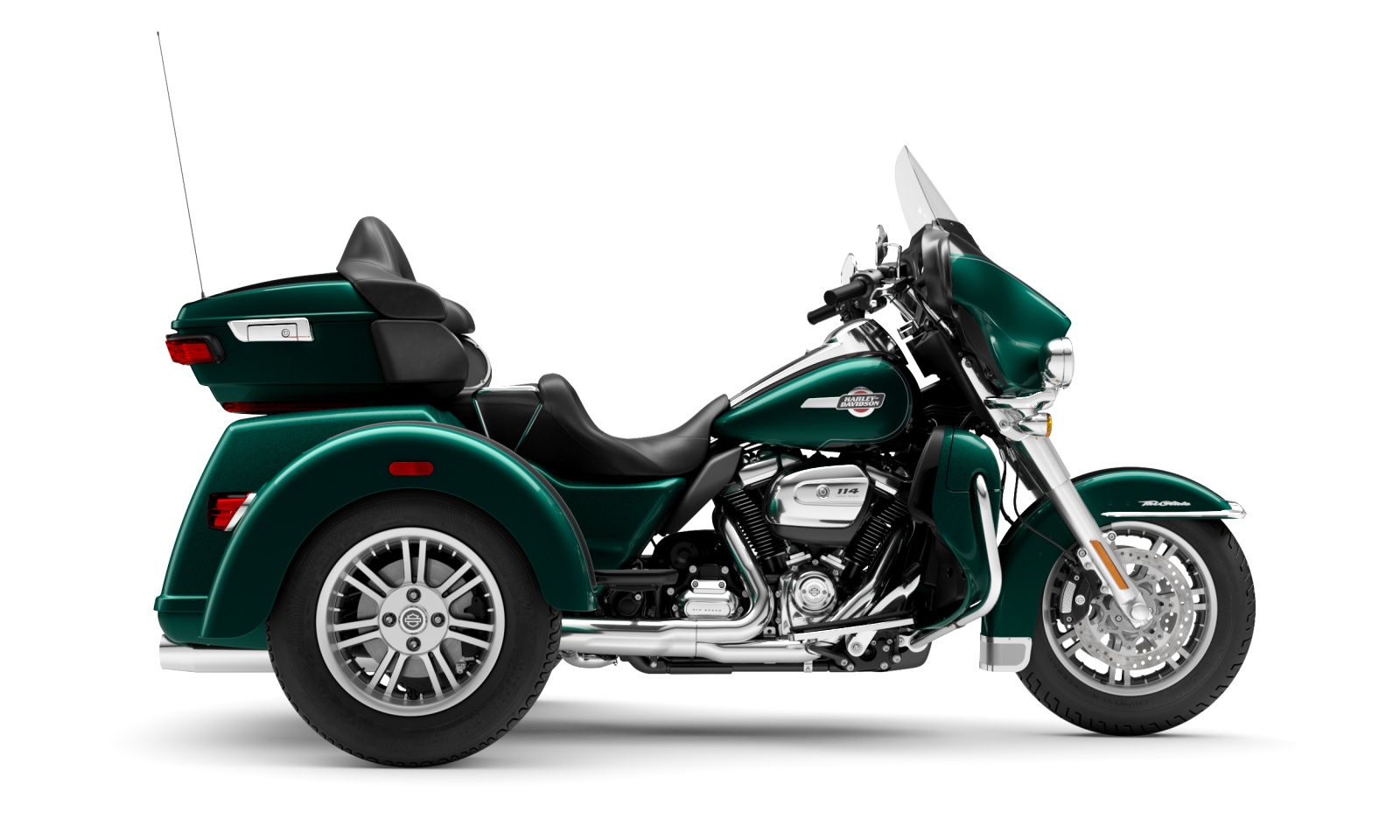 Harley Davidson Tri Glide™ Ultra - Alpine Green / Vivid Black
