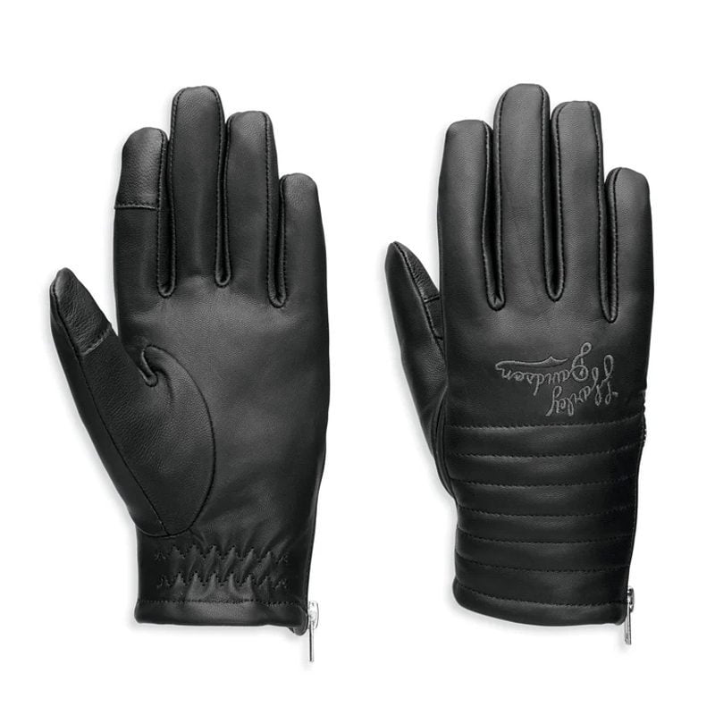 Women's Journey Leather Glove - Black